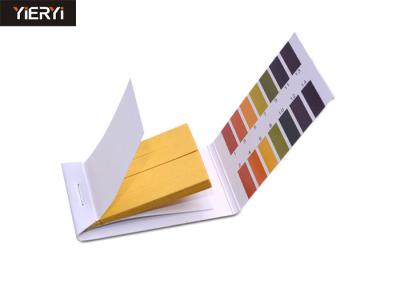 Papel tornassol ajustado do indicador das tiras de teste do pH da vasta gama do Portable 20 1-14st