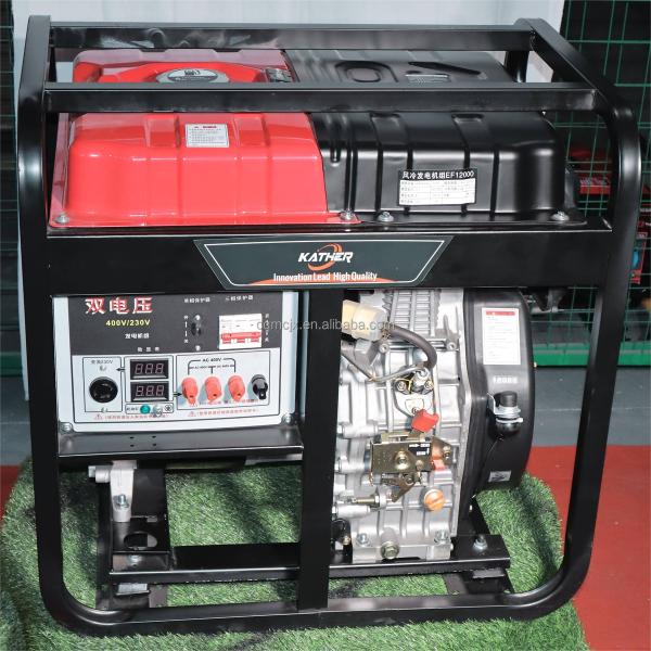 5kva 6.5 Kw Diesel Generator Portable Open Frame Diesel Electric Generator 487cc 230/400V Frequency 60Hz