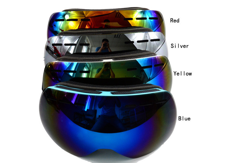 UV-Anti 400 Snowfield Skiing Goggles for Enhanced Vision and Protection