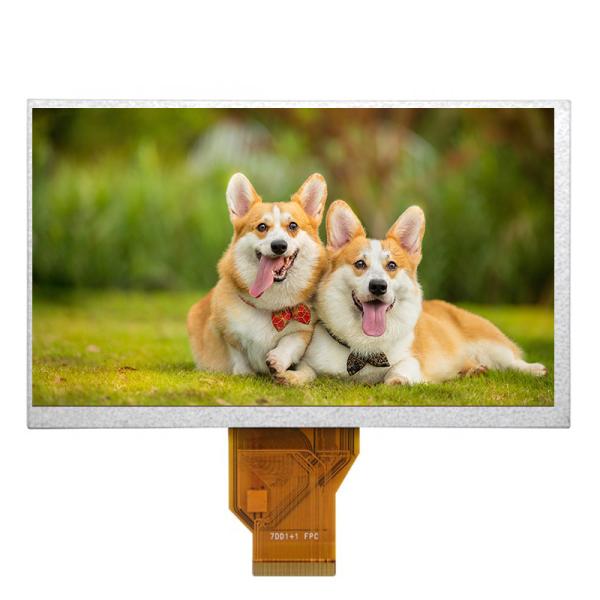 Дюйм Tft Lcd TN 50PIN 7 показывает яркий экран касания Tft 7 дюймов 800xRGBx480 350