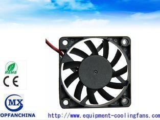 Ball / Sleeve Bearing Dc Ventilation Fan , Plastic Impeller Quiet Computer Fans For PC