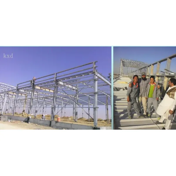 Prefab Metal Shed Steel Structure Warehouse with Epoxy Zinc Primer Painting Q235b Q355B Carbon Steel and Design Load Wind Snow Seismic