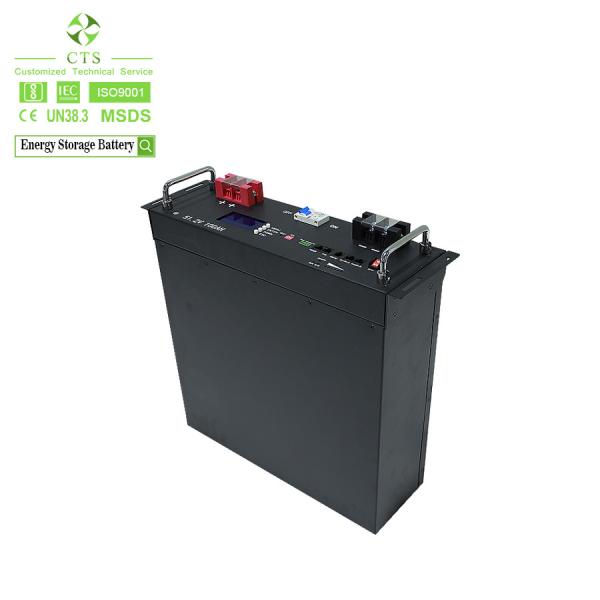 CTS 48V 20kWh Lithium-Ion Energy Storage Solution With LiFePO4 Batteries For Solar Systems