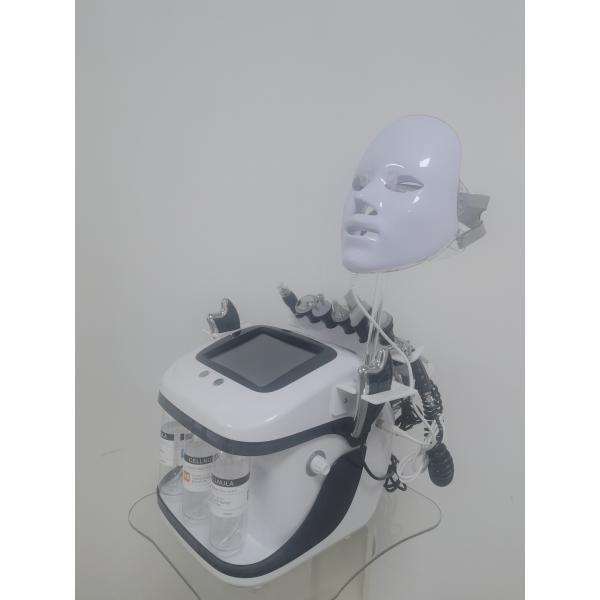 Máquina de cuidado de la piel de dermoabrasión con inyección de aire recargable multipolar portátil