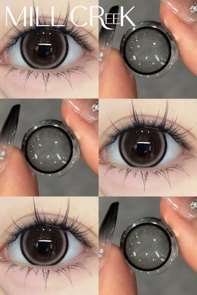 Arabic Style Contact Lens For Fashion Purpose Ce Certified 14.5mm Diameter