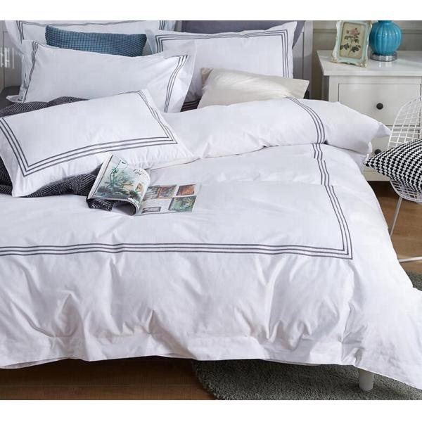 60 Count Pure Clothes Cotton Bedding Set for Comfortable Sleep in Hotels