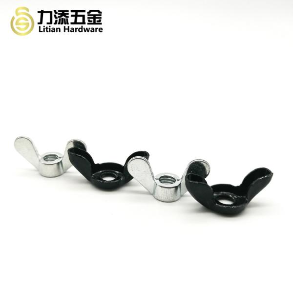 304 Stainless Steel Wing Nuts , Din 315 Wing Nut Black Grade 12.9