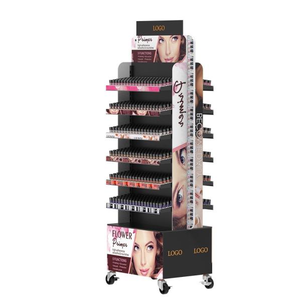 Beauty Custom Display Stands POP POS UV Printing Custom Point Of Sale Displays
