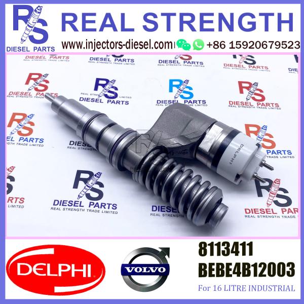 Inyector diesel BEBE4B12003 A3 de 8113411 V-O-L-V para espec. 345-385 HP de D12 3039 los E.E.U.U. 465