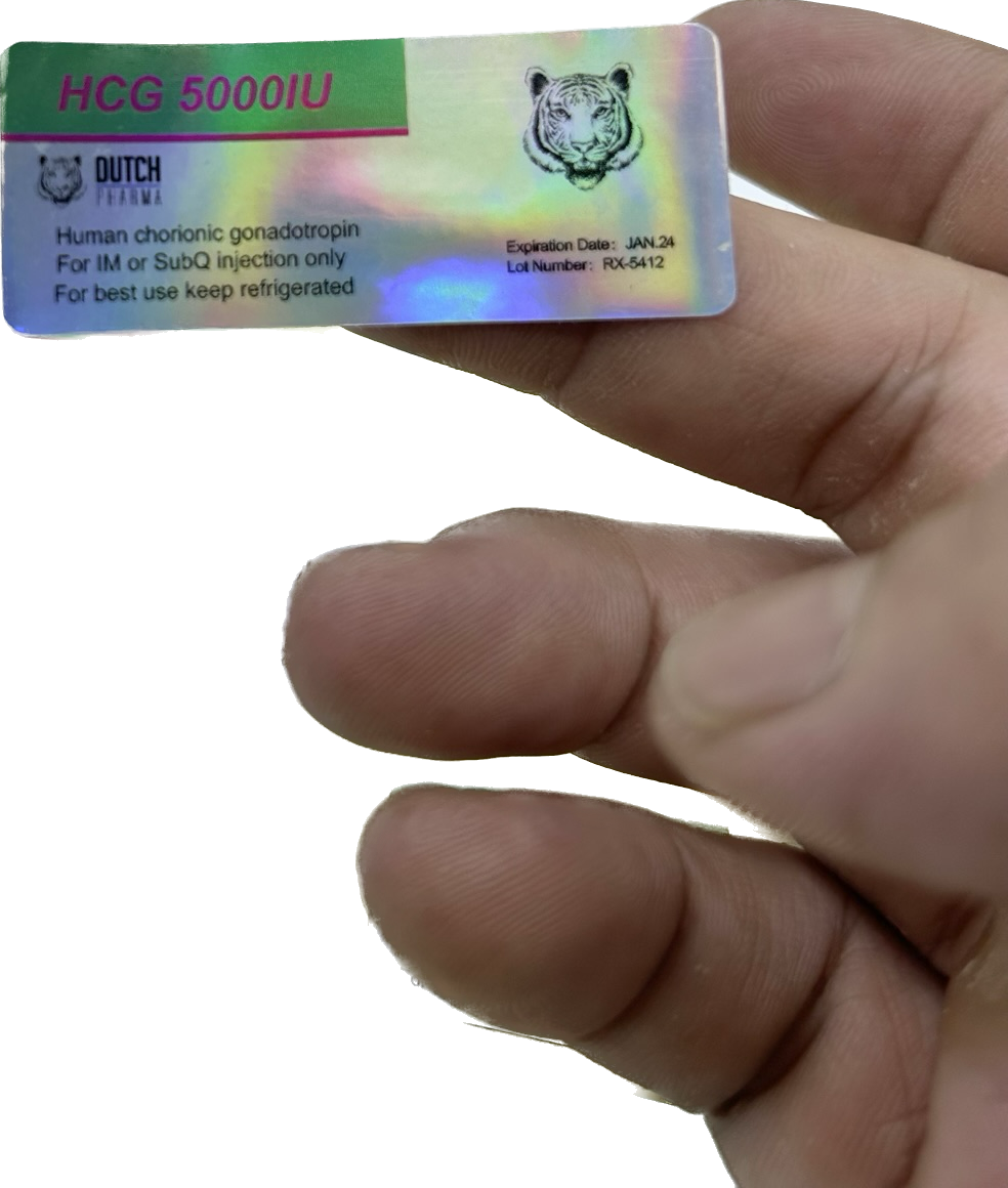 Glow 70  Hologram Shinny Effect Labels Stickers For 3ml Peptide Vials