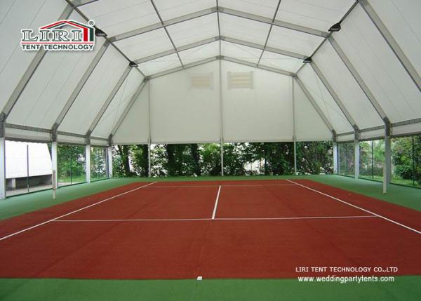 Barracas de alumínio do evento desportivo do quadro transparentes para o centro do campo de ténis