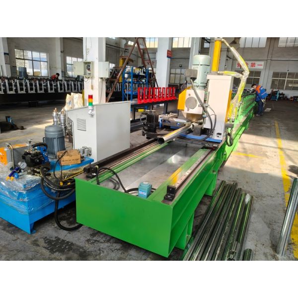 High Speed 10m/Min 70mm Diameter Blind Tube Roll Forming Machine Steel For Window Or Door Awnings