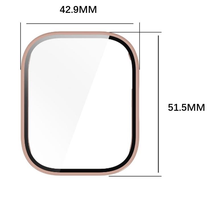 For Redmi Watch 5 Active Replacement Whole Surrounding Soft TPU Protective Case with Custom Logo Watch Case
