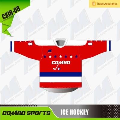 Mens Womens 2XL Team Ice Hockey Jersey Sleeve Length 75-90cm