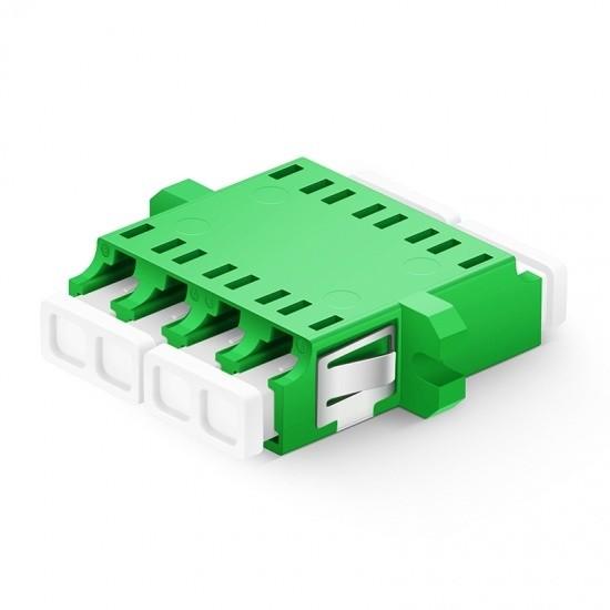 Conector MTP/MPO APC de fibra óptica verde simples para várias aplicações