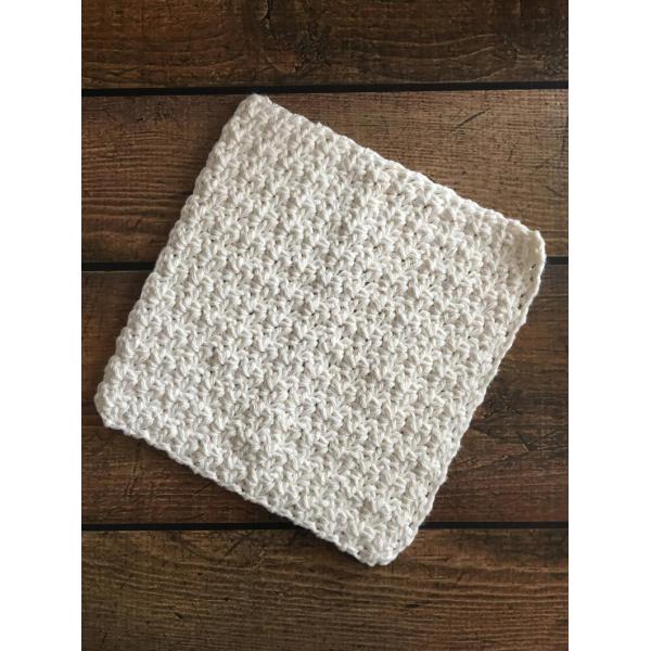 Y-F Grey Cotton Washcloth Crochet Natural Cotton Wash Cloth Face Cloth Dish Cloth Cotton Towel Gift for Mom