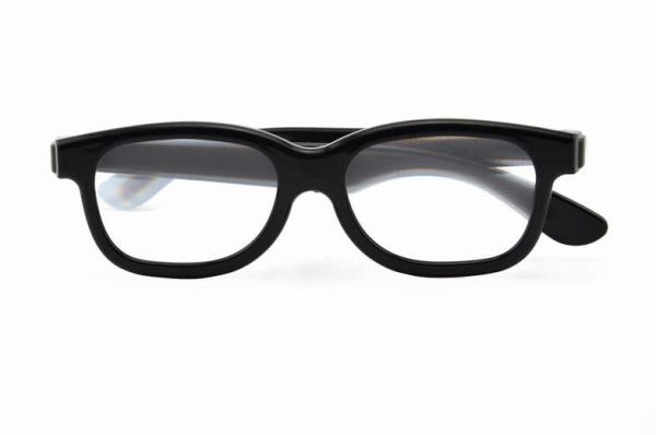 Blue Frame Reald 3D Polarized Glasses Circular For Kids And Adult