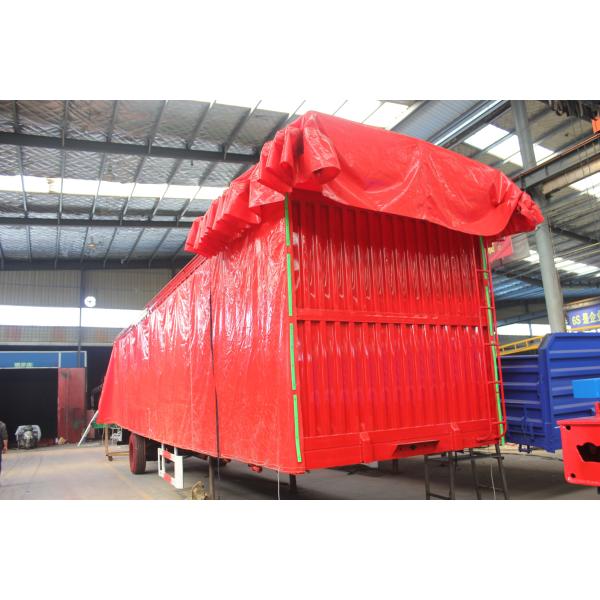 Боковая стена/боковая занавеска/зона полуприцеп с механической подвеской и шинами 12R22.5