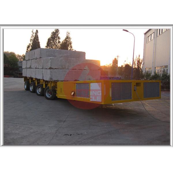 SPMT Heavy Duty Trailer Independent Power Heavy Load Trailer For Industrial Logistics
