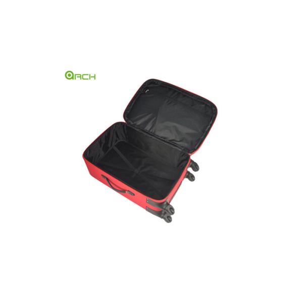 600D Polyester Travel Trolley Lightweight Luggage Bag with Spinner Wheels