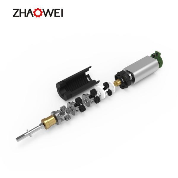 Hair Clipper Micro Planetary Gearbox Dia 8mm 162rpm 200gf Cm Stepper Gear Motor