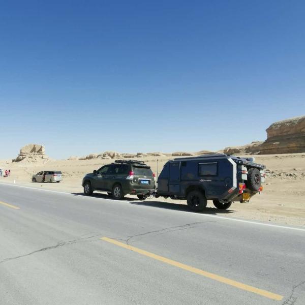 NJSTAR EXPLORER Off Road Grid Trailer Overland Off Road Trailer For Crossing