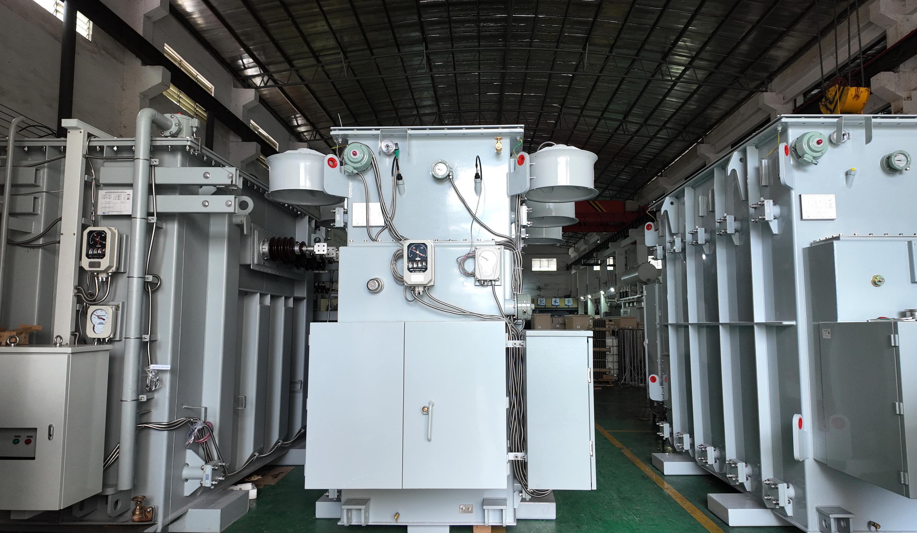 Multi-Capacity Multi-Voltage 10/11.2/12.5/14 MVA Oil Immersed Substation Power Transformer 12470V to 2400D 4160Y/2400V ONAN/ONAF ANSI/IEEE Standards