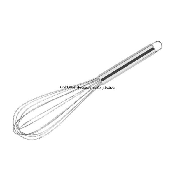 Luxury durabld kitchen gadgets tools manual stainless steel egg whisk baking tool utensils stainless steel mixer
