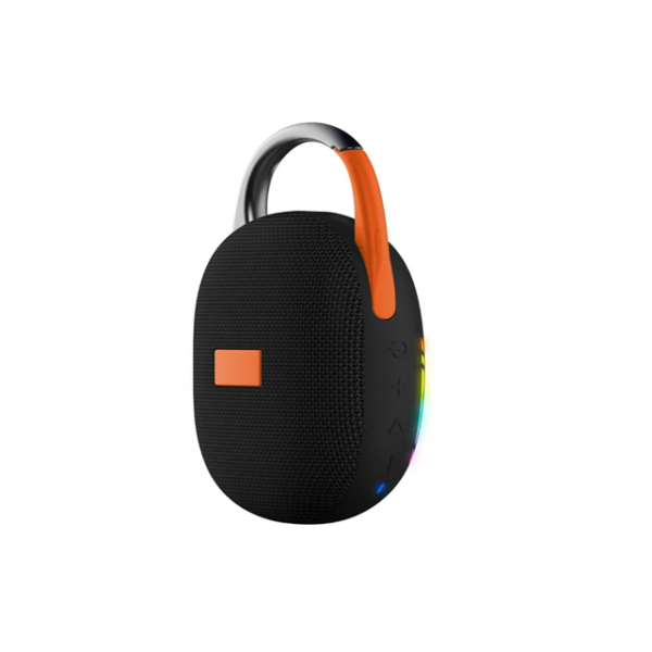 5W BT5.4 Portable Speaker, 1200mAh + TWS Pairing + IPX Waterproof, RGB Light