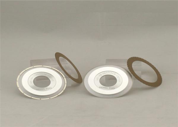 Sapphire Epitaxial Wafer Diamond Cup Wheel , 260mm Industrial Grinding Wheels