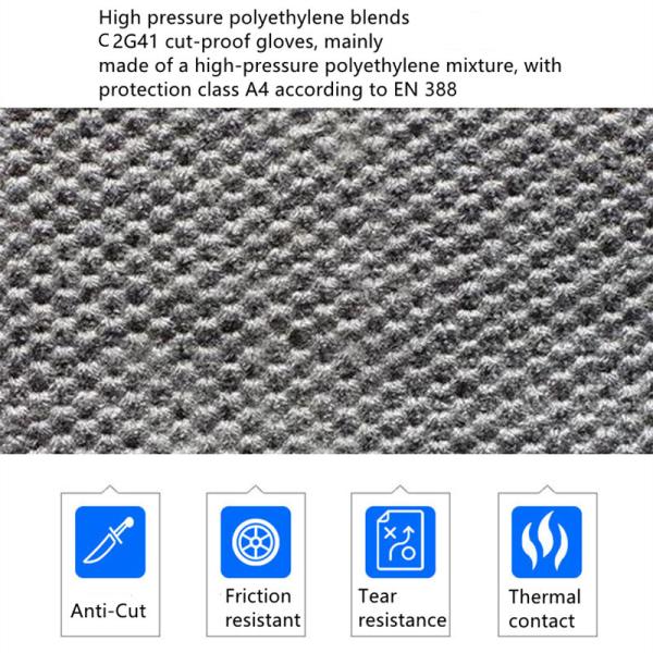 Level 4 Tactical Military Gloves HPPE Anti Tear Full Finger Tactical Gloves