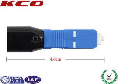 Adaptateur nu de fibre de Sc/RPA UPC, adaptateur de câble optique de fibre interchangeable
