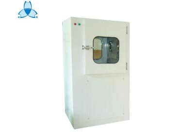 Passagem automática através das caixas para quartos desinfetados