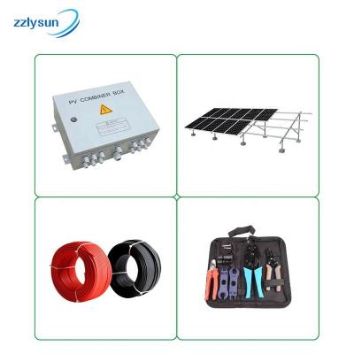 Home Hybrid Energy Storage System 40KW 50KW With PV Module Solar Panel