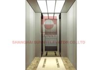 Elevador residencial de aço inoxidável do passageiro 304 3.0m/S com Marble/PVC