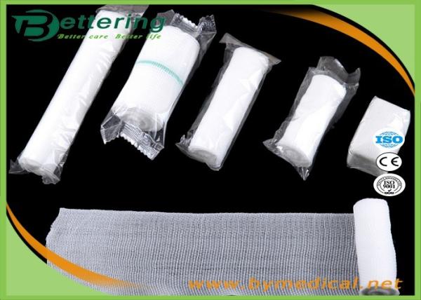 Breathable PBT Elastic Bandage , Crepe Medical Gauze Conforming Bandage