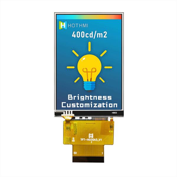 Модуль дюйма TFT LCD вертикали 3,5, многофункциональный экран TFT емкостный