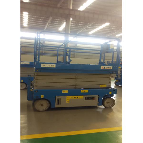 Vertical 6m Electric Scissor Lift Aerial Construction Work 1.86*0.76*2.19m