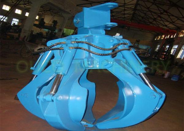 7.5T Orange Peel Grab Electric Hydraulic Type Steel Structure Smooth Operation