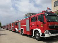Caminhão de combate a incêndio de espuma 206kw 4x2 com 6.000 litros de água e 2.000 litros de espuma
