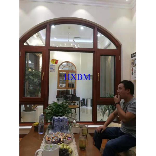 EPDM Waterproof Powder Coat Aluminum Windows For Villa Project