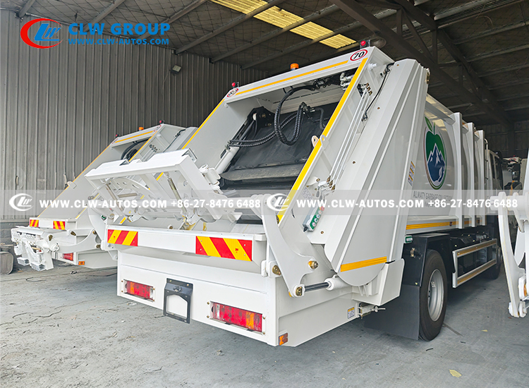 FAW JK6 15m³ Sealed Compaction Bin 260HP Engine Dual Control System Garbage Compactor Truck