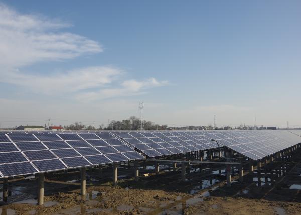 Cold Rolled Solar PV Module Mounting Structure Easily Adaptable To Ground Mounting