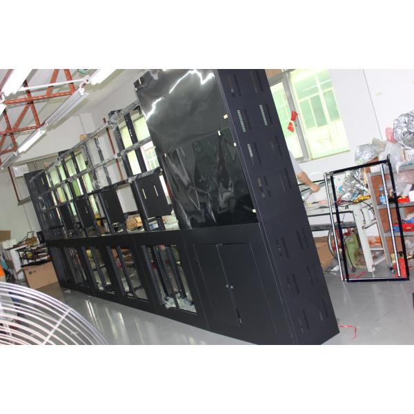 Indoor Splicing LCD Video Wall Floor Standing Mount VGA / DVI / HDMI Input