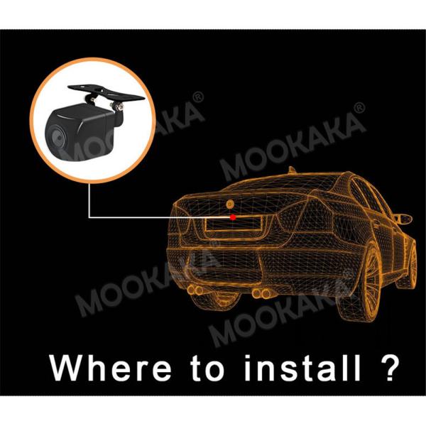 Широкоугольная водонепроницаемая камера ночного видения Wifi Автомобильная задняя резервная камера заднего вида Беспроводная камера заднего вида