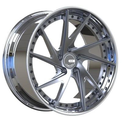 6061 polegada côncava 5x130 das rodas ET45 21 do prato T6 profundo para Porsche
