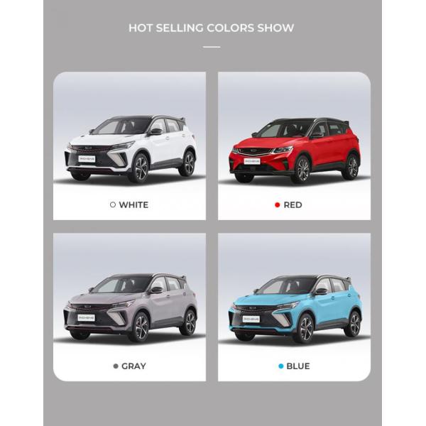 GEELY binyue 1.5L Left Hand Drive Used Fuel Cars 2023 Chinese SUV For Sale Petrol Car For Adults