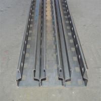 1-3mm GI Steel Rack Upright Roll Forming Machine  hydraulic cutting and punching