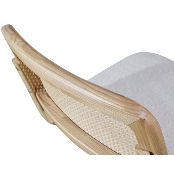 4 Star Base Ergonomic  Rattan Office Chairs