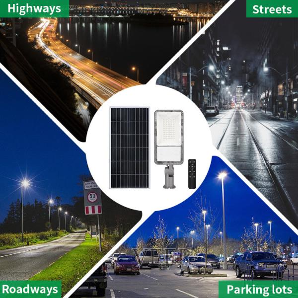 Разделенный тип сумрак алюминиевого сплава 1000w уличного света наивысшей мощности солнечный, который нужно рассветать